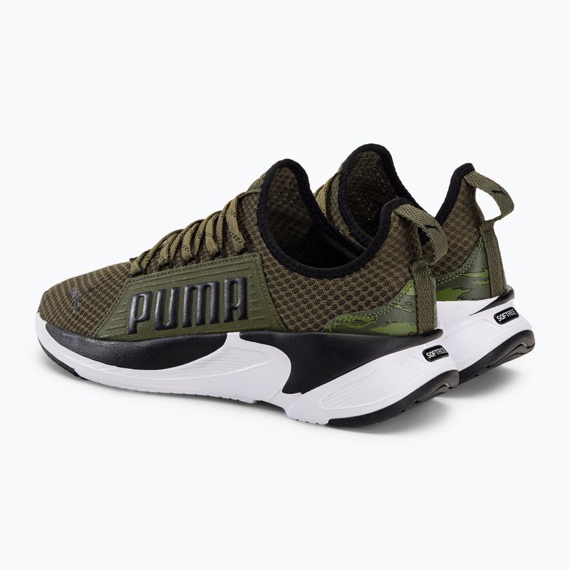 Men's training shoes PUMA Softride Premier Slip On Tiger Camo green 378028 03 5