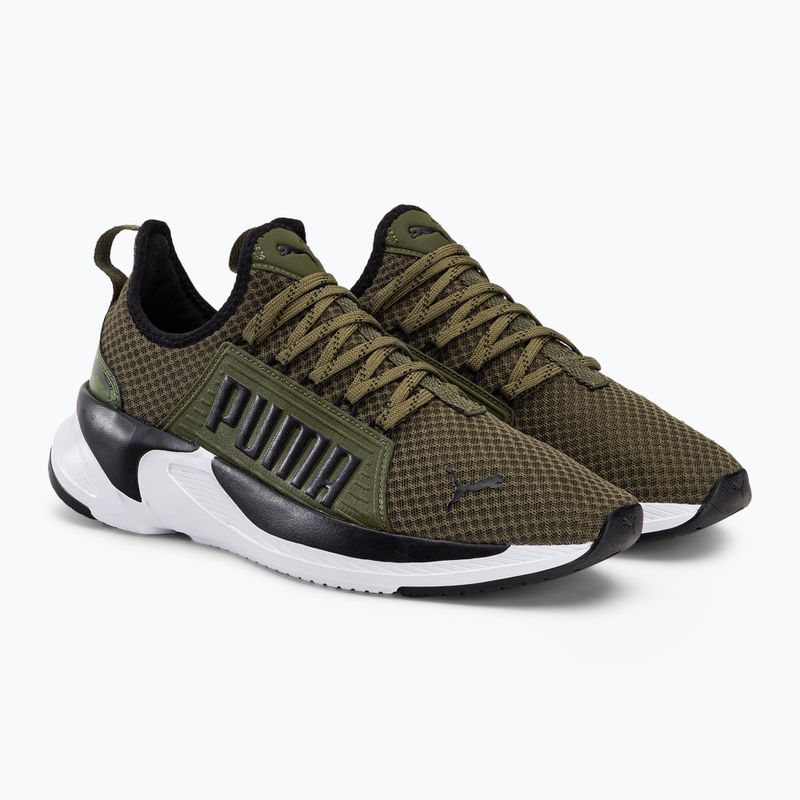 Men's training shoes PUMA Softride Premier Slip On Tiger Camo green 378028 03 6