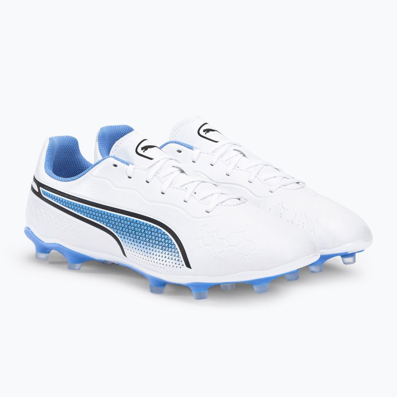 PUMA King Match FG/AG men's football boots white 107257 01 4