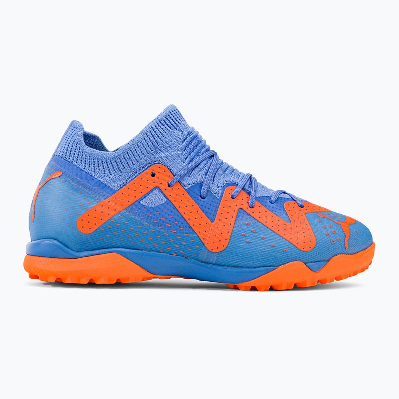 PUMA Future Match TT+Mid JR children's football boots blue/orange 107197 01 2