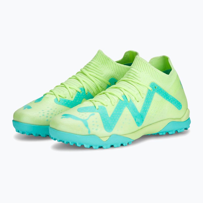 PUMA Future Match TT+Mid JR children's football boots green 107197 03 10