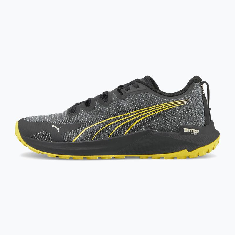 PUMA Fast-Trac Nitro men's running shoes puma black/granola/fresh pear 13