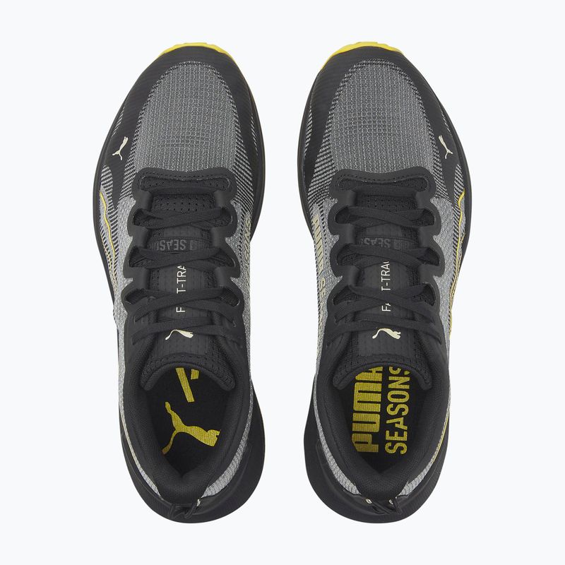 PUMA Fast-Trac Nitro men's running shoes puma black/granola/fresh pear 17