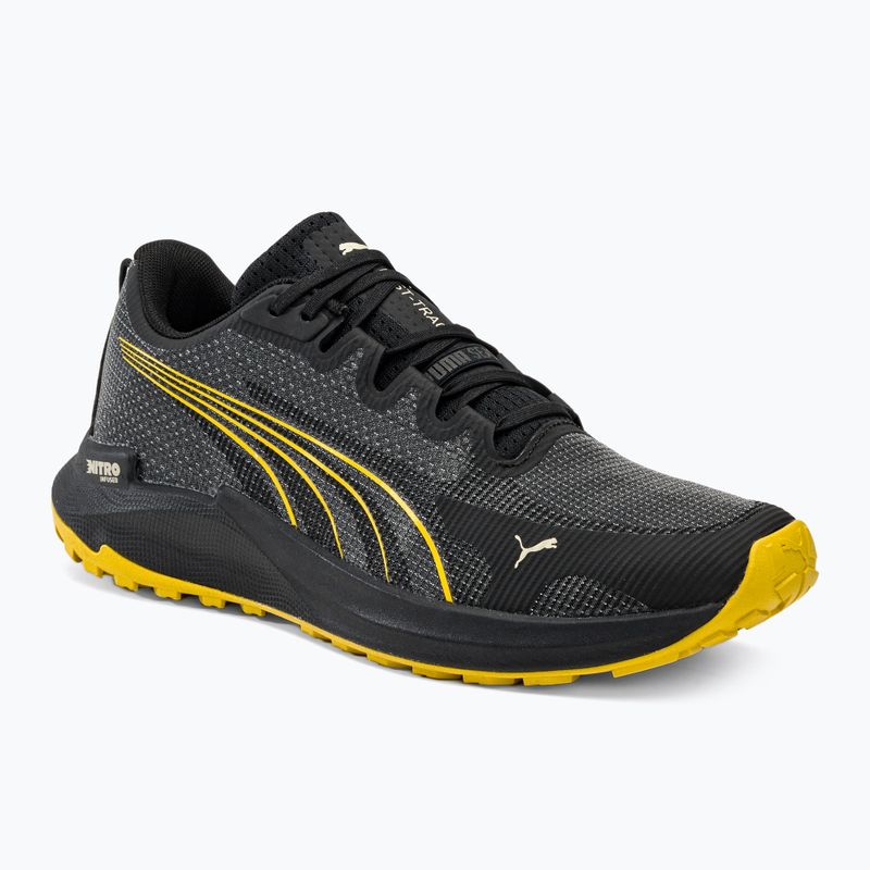PUMA Fast-Trac Nitro men's running shoes puma black/granola/fresh pear