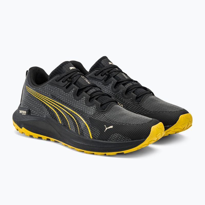 PUMA Fast-Trac Nitro men's running shoes puma black/granola/fresh pear 5