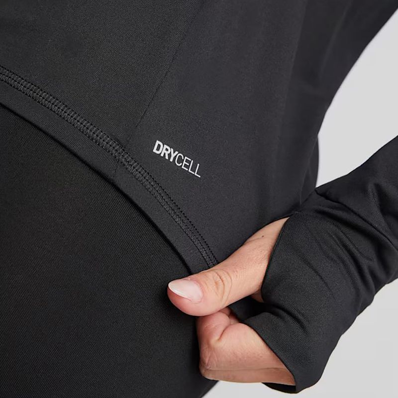 Women's running sweatshirt PUMA Run Favorite 1/4 Zip puma black 6