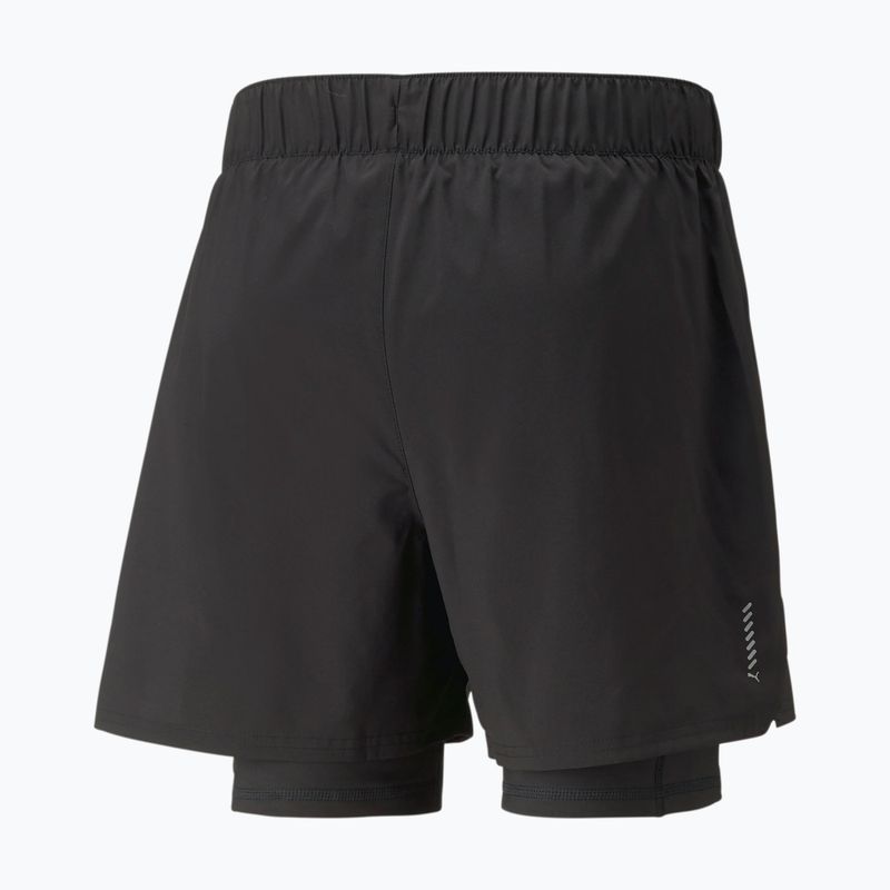 Men's PUMA Run 2In1 5" running shorts black 523277 01 2