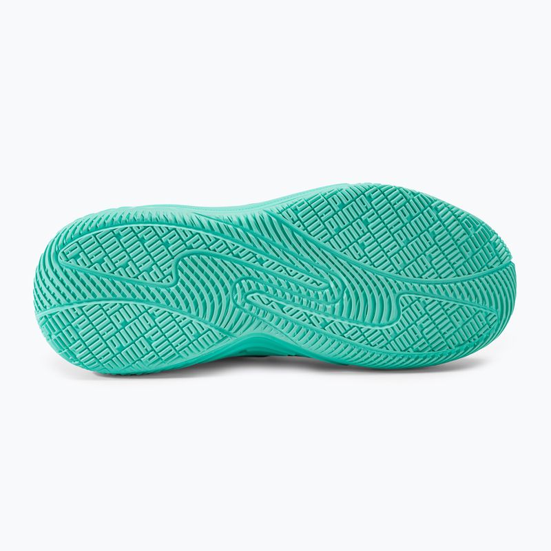 Men's basketball shoes PUMA Court Rider electric peppermint/green lagoon 5