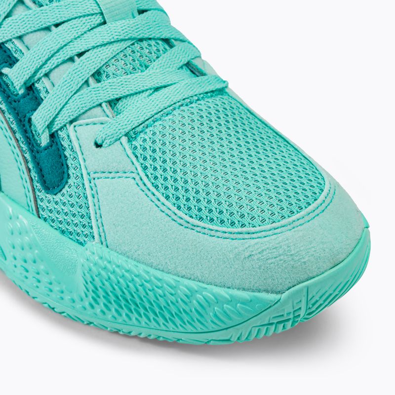 Men's basketball shoes PUMA Court Rider electric peppermint/green lagoon 7