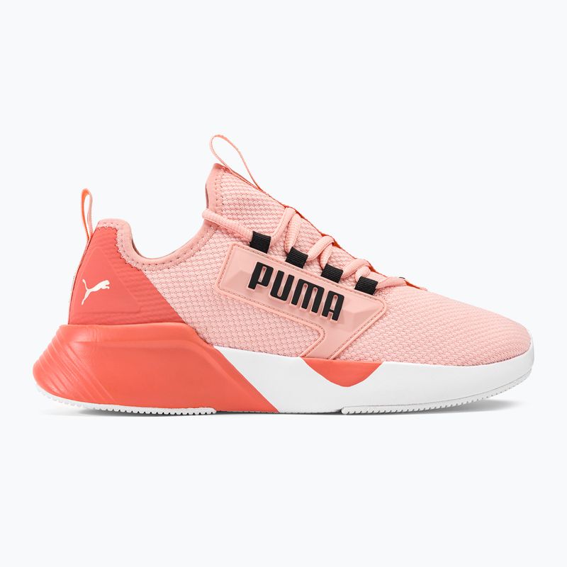 Women's running shoes PUMA Retaliate Mesh rose dust/hibiscus flower/puma black 2