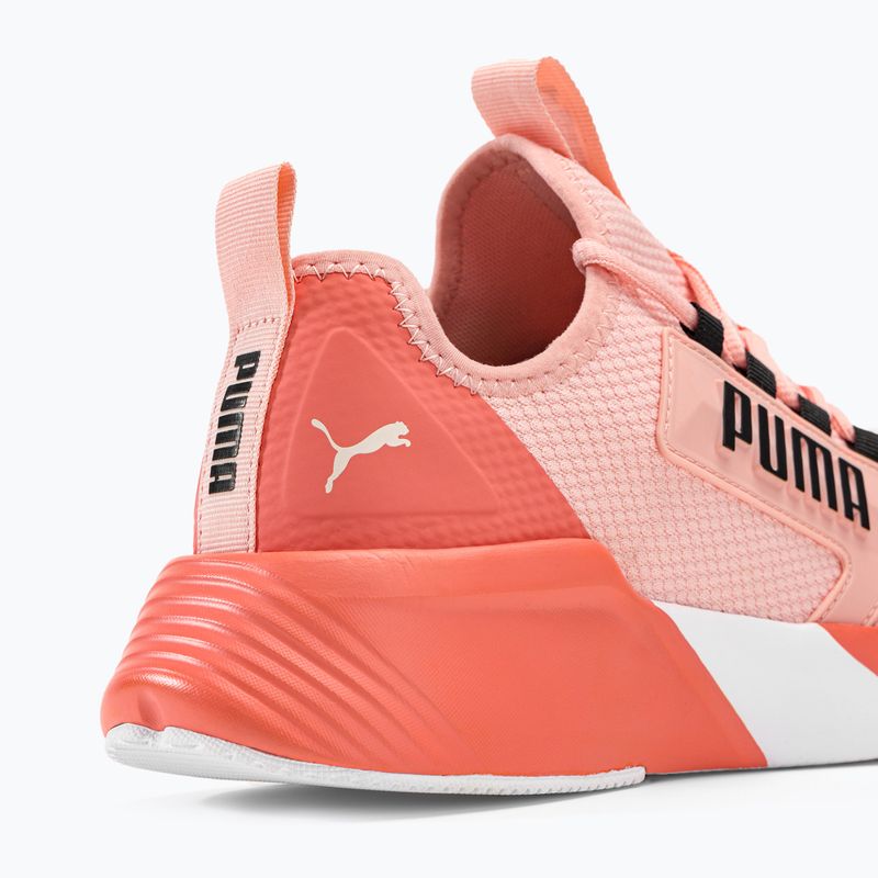 Women's running shoes PUMA Retaliate Mesh rose dust/hibiscus flower/puma black 9