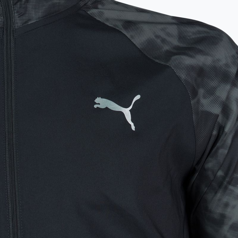 Men's running jacket PUMA Run Favorite Aop Woven black 523389 01 3