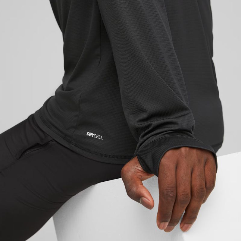 Men's PUMA Run Favorite black running longsleeve 6