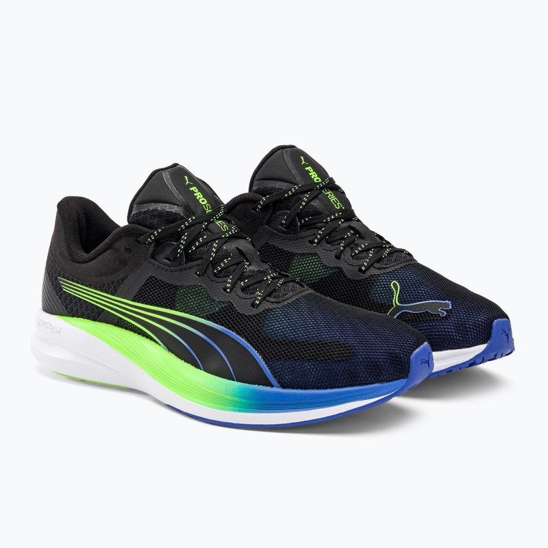 PUMA Redeem ProFoam Fade Redeem Pro running shoes puma black/fizzy light/royal sapphire 4