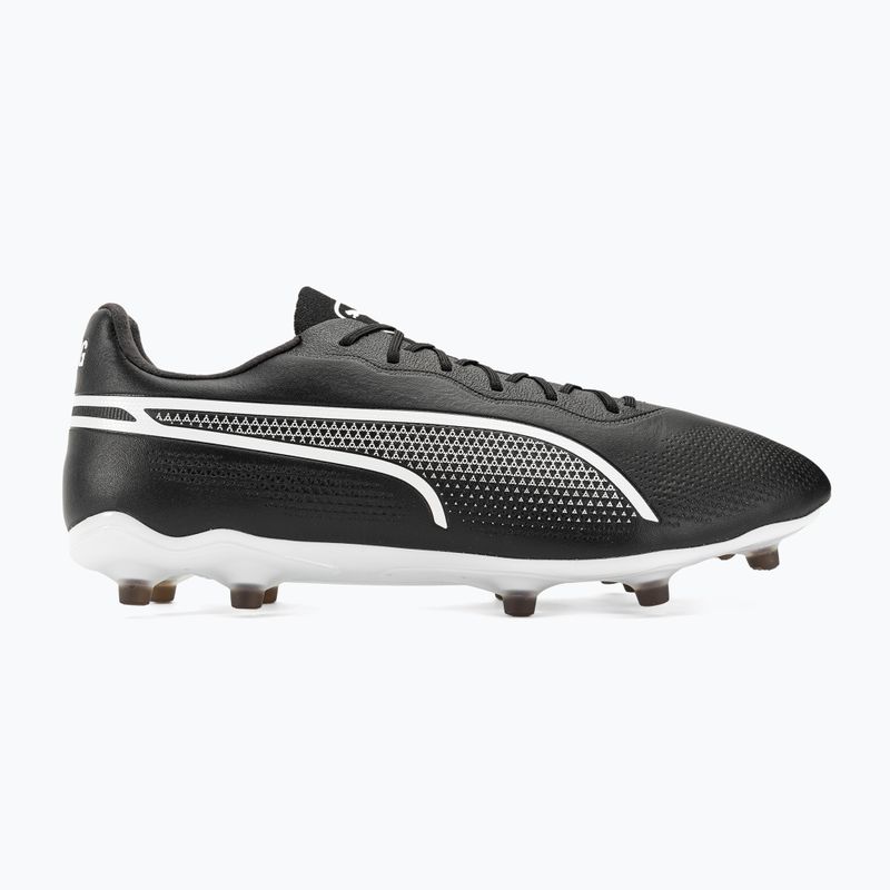 Men's football boots PUMA King Pro FG/AG puma black/puma white 2