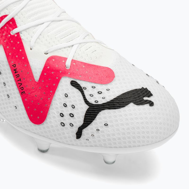 PUMA Future Pro MXSG men's football boots puma white/puma black/fire orchid 7