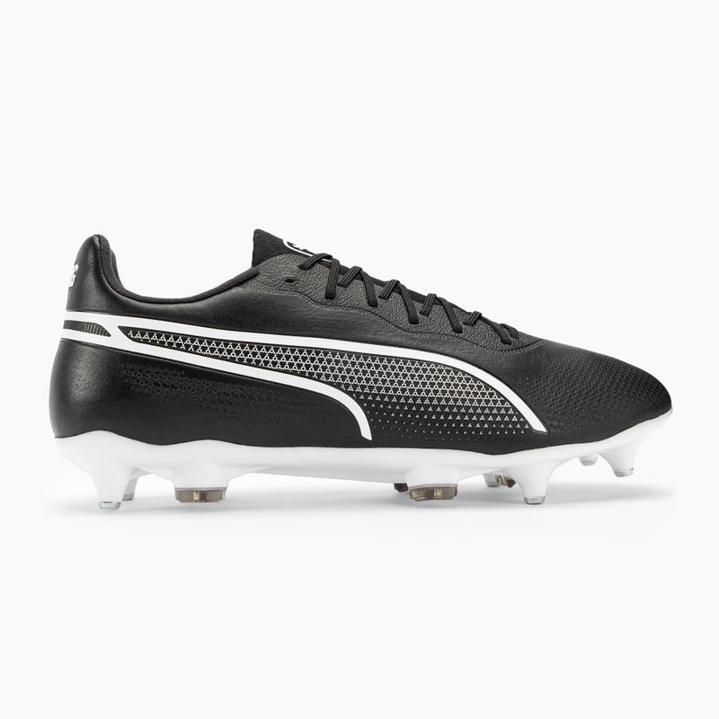 Men's football boots PUMA King Pro MXSG puma black/puma white 2