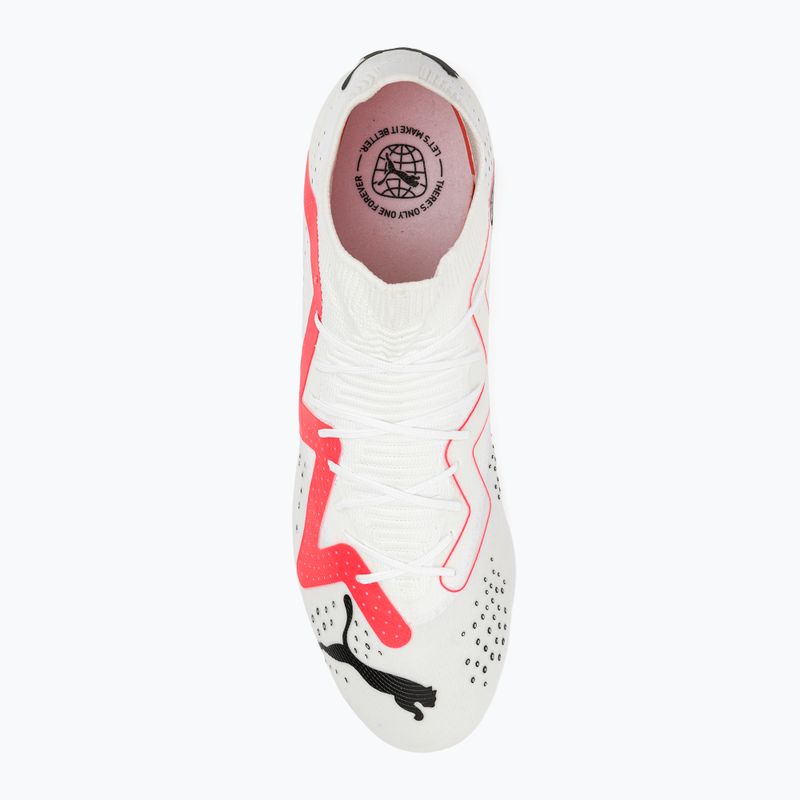 PUMA Future Match MXSG men's football boots puma white/puma black/fire orchid 6