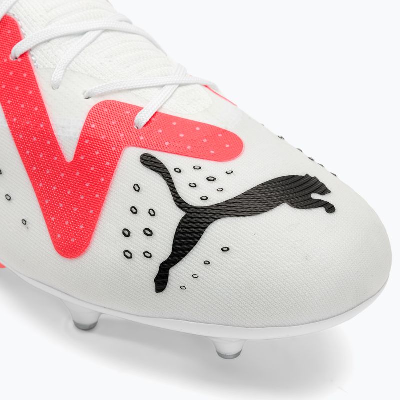 PUMA Future Match MXSG men's football boots puma white/puma black/fire orchid 7