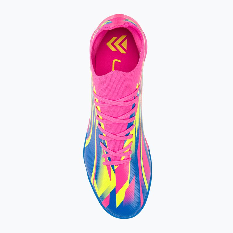 PUMA Ultra Match Energy TT men's football boots luminous pink/yellow alert/ultra blue 8