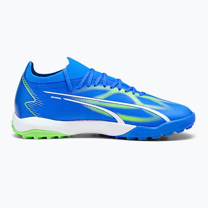 Men's PUMA Ultra Match TT football boots ultra blue/puma white/pro green 11