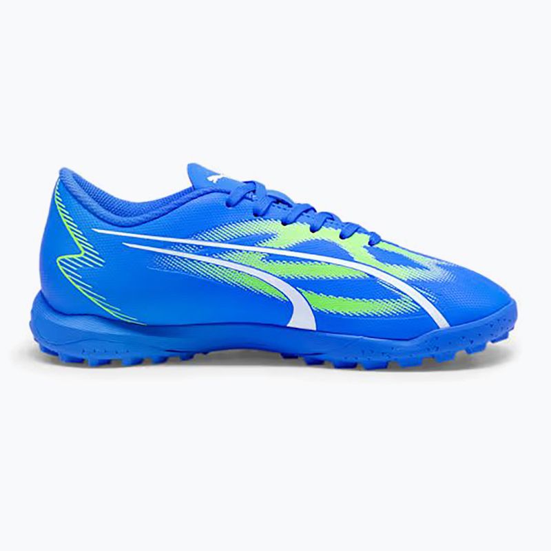 PUMA Ultra Play TT Jr children's football boots ultra blue/puma white/pro green 11