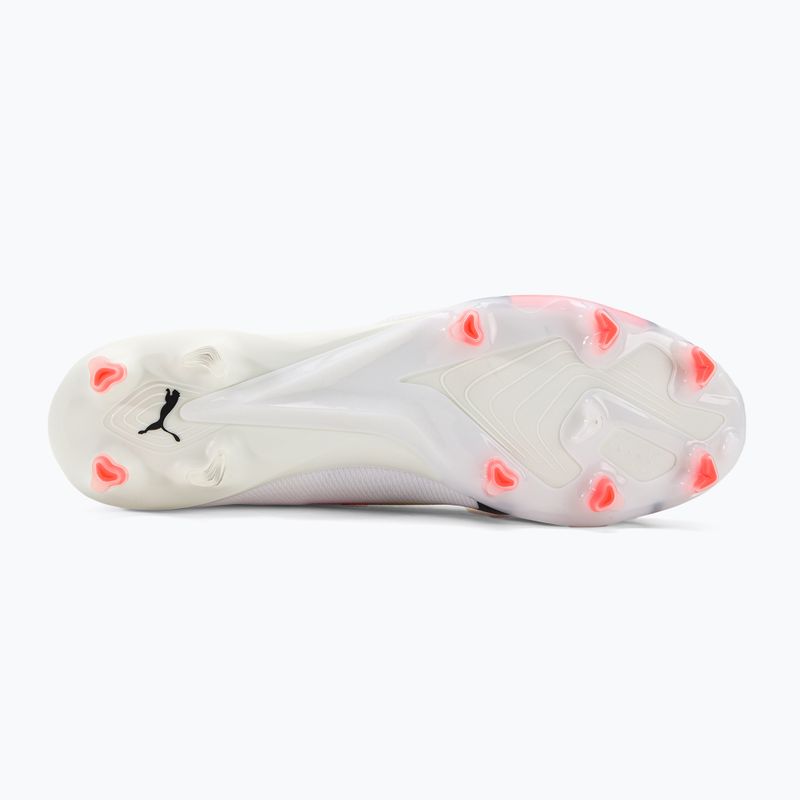 PUMA Ultra Ultimate FG/AG men's football boots puma white/pum black/fire orchid 5