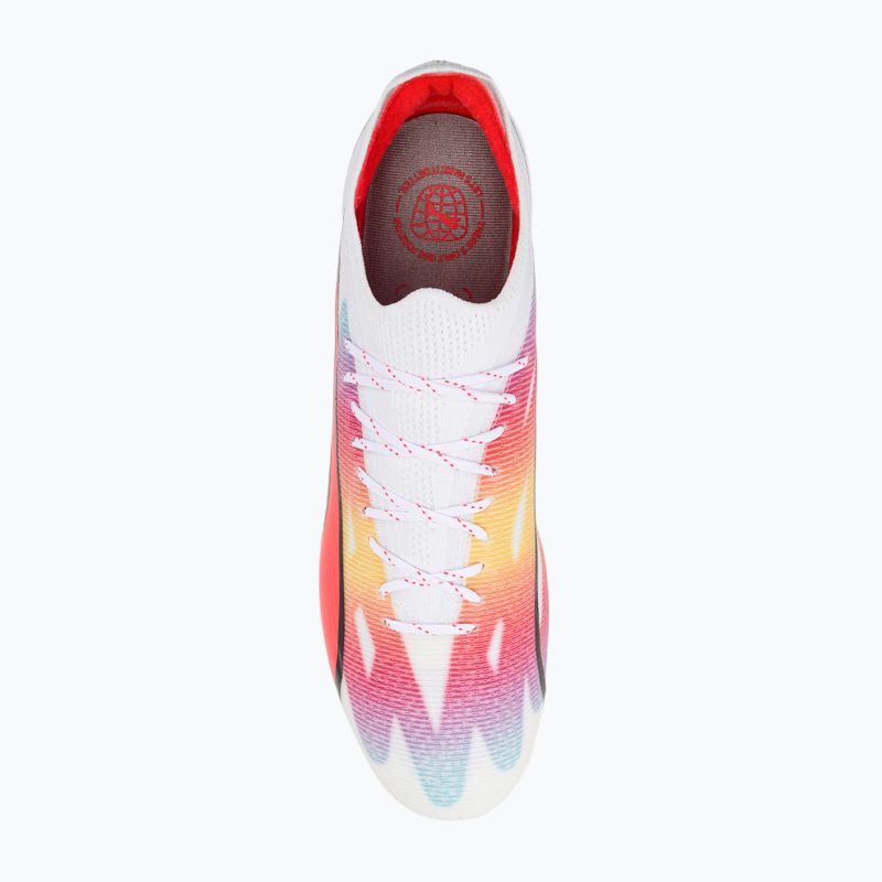 PUMA Ultra Ultimate FG/AG men's football boots puma white/pum black/fire orchid 6
