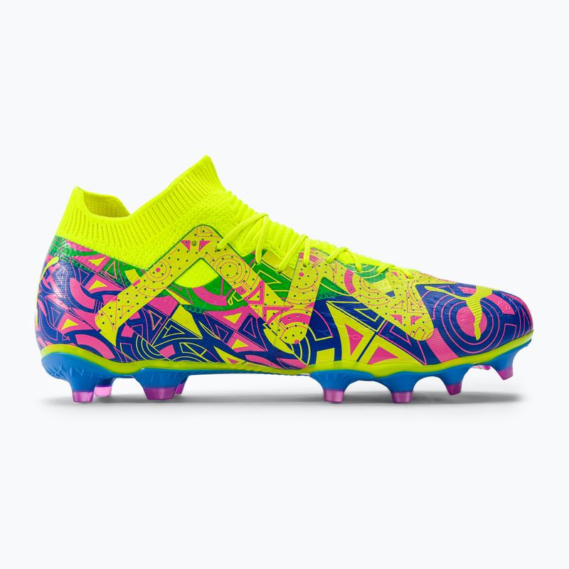 PUMA Future Match Energy FG/AG men's football boots ultra blue/yellow alert/luminous pink 2