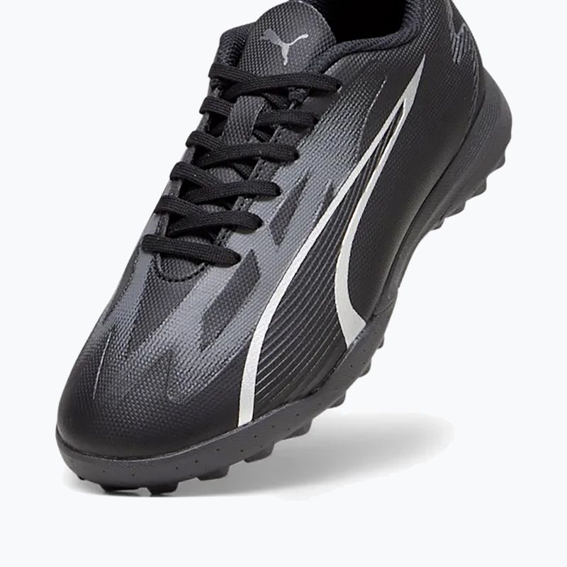 PUMA Ultra Play TT Jr children's football boots puma black/asphalt 15