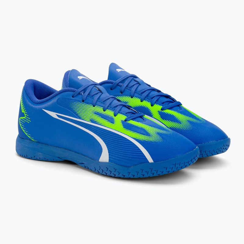 PUMA men's football boots Ultra Play It ultra blue/puma white/pro green 4
