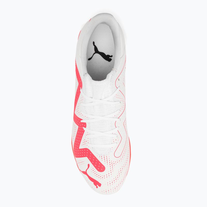 PUMA Future Play IT men's football boots puma white/fire orchid 8