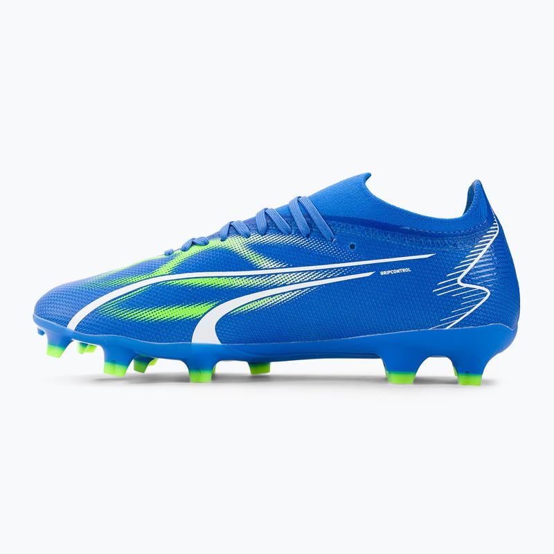 PUMA Ultra Match FG/AG men's football boots ultra blue/puma white/pro green 10