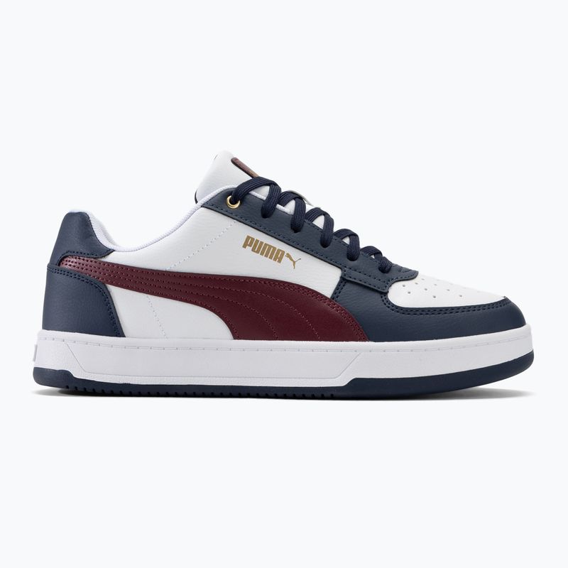 PUMA Caven 2.0 puma white/dark jasper/puma navy/gold shoes 2