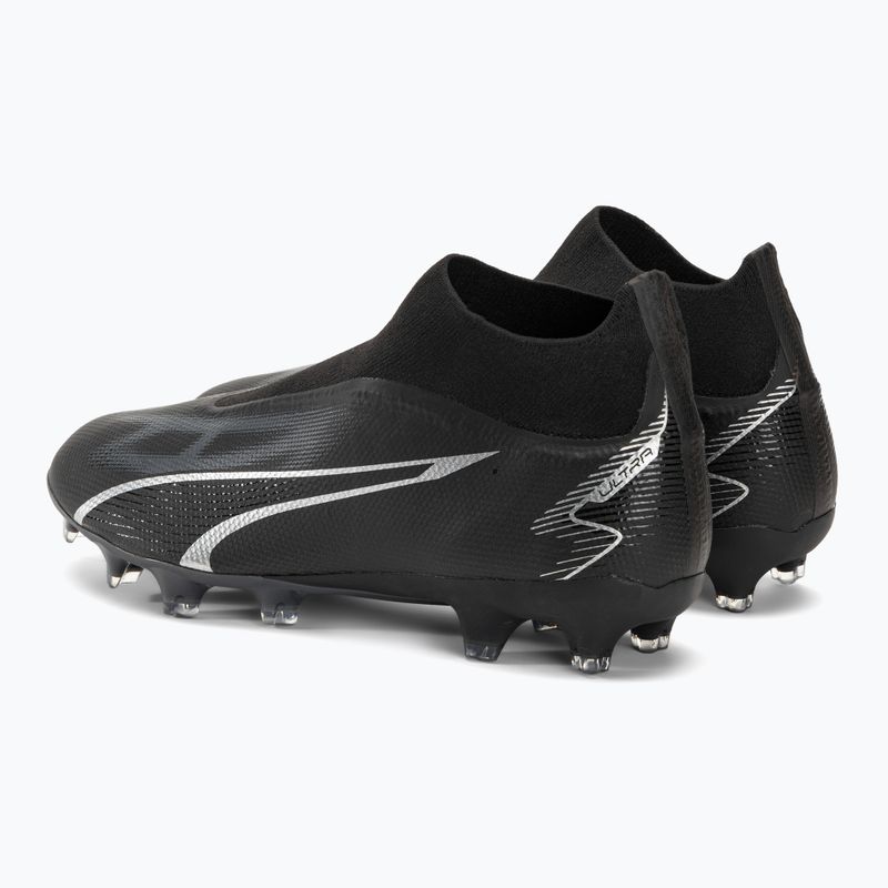 Men's football boots PUMA Ultra Match+ Ll FG/AG puma black/asphalt 4
