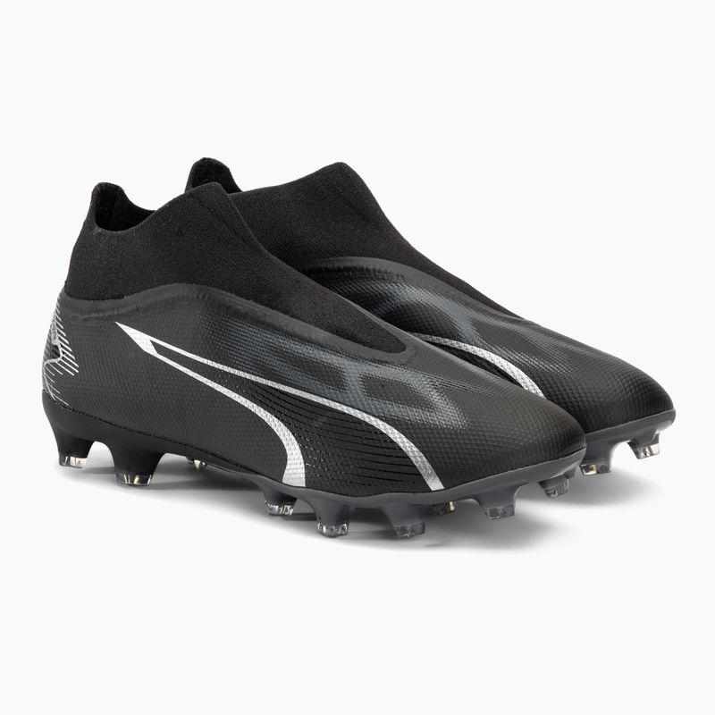 Men's football boots PUMA Ultra Match+ Ll FG/AG puma black/asphalt 5