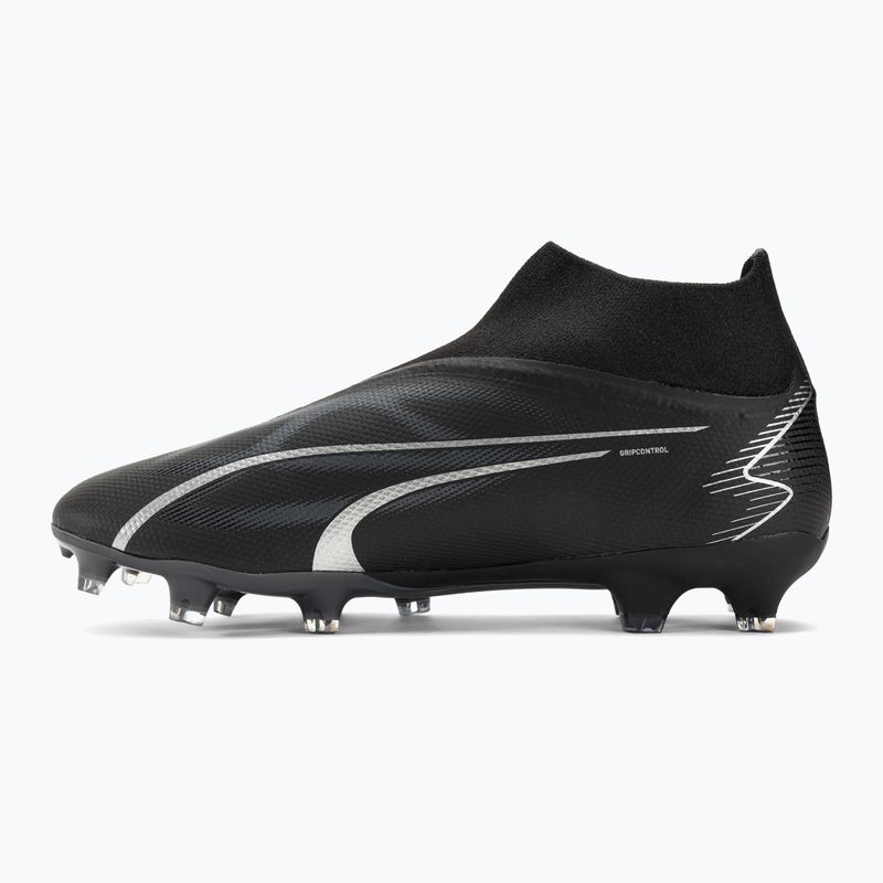 Men's football boots PUMA Ultra Match+ Ll FG/AG puma black/asphalt 10