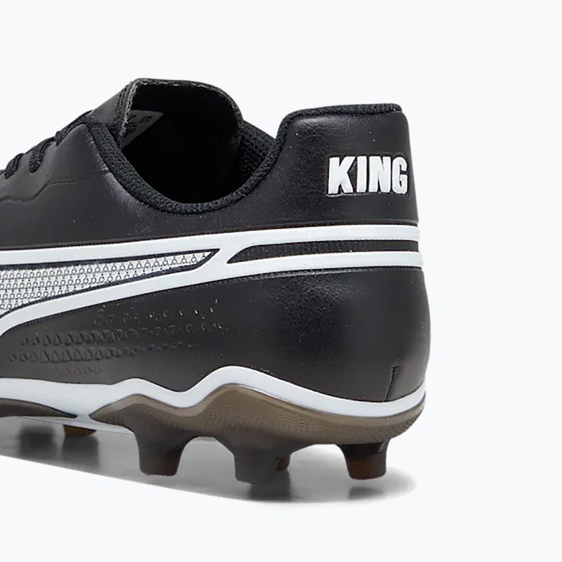 Men's football boots PUMA King Match FG/AG puma black/puma white 14