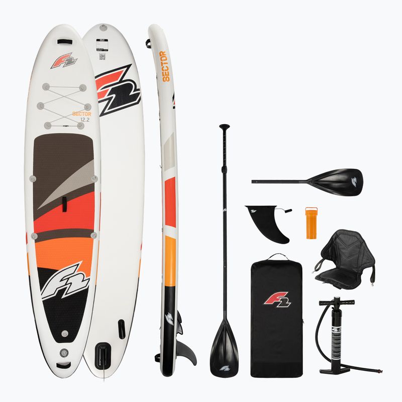 SUP board F2 Sector Combo 12'2'' red