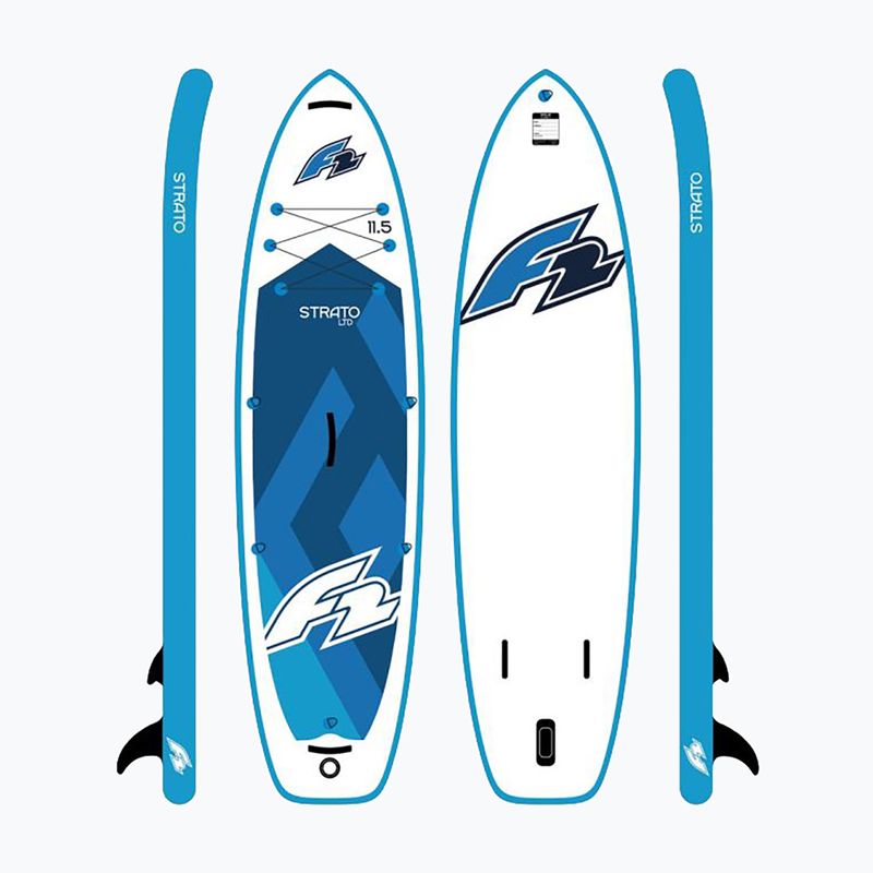 SUP board F2 Strato Ltd 11'5" Combo blue 2