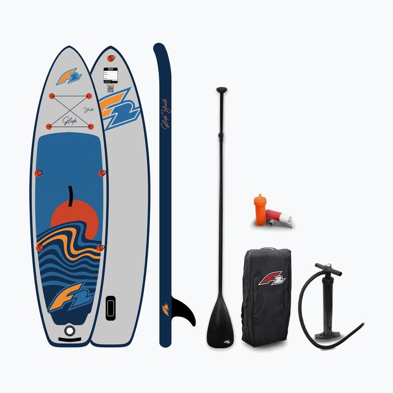 Children's SUP board F2 Glide Windsurf/Wing Youth 9'2" grey