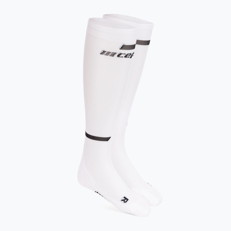 CEP Tall 4.0 women's compression running socks white