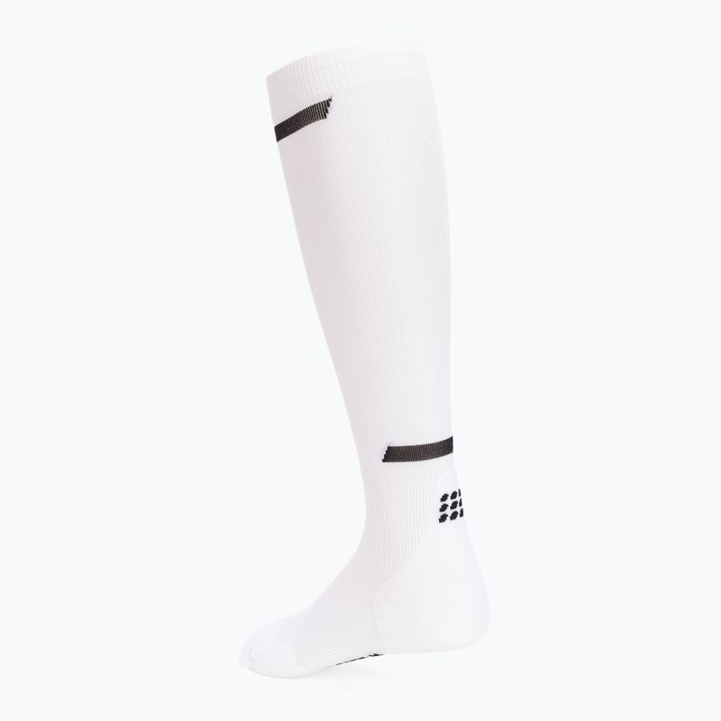 CEP Tall 4.0 women's compression running socks white 2