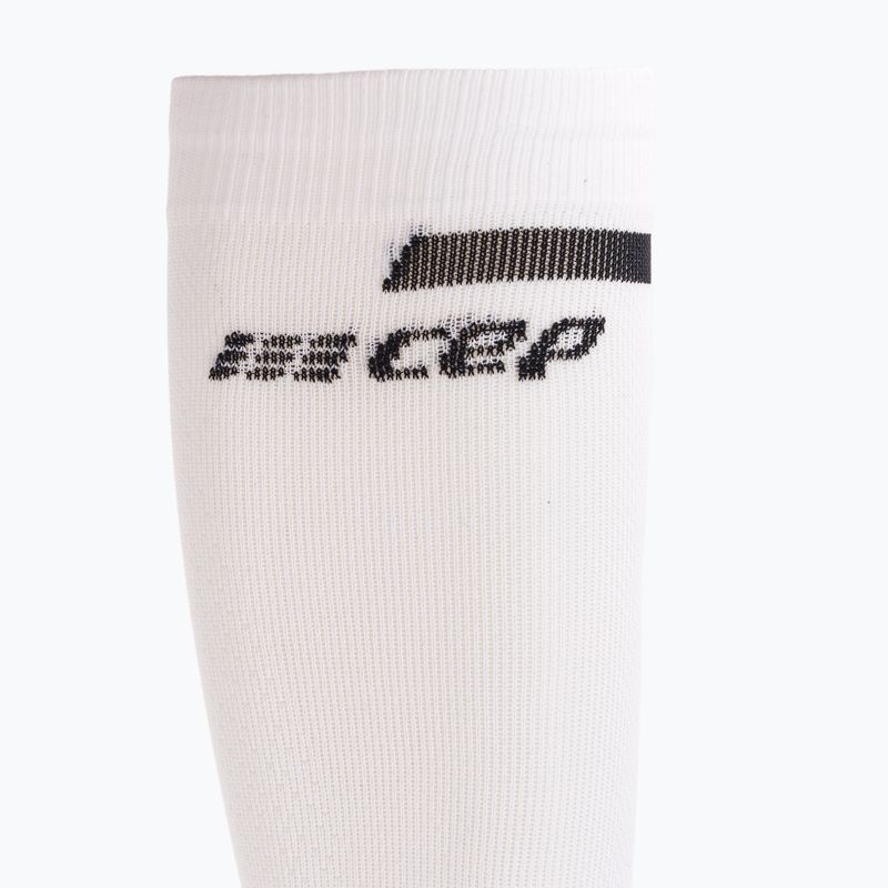 CEP Tall 4.0 men's compression running socks white 5