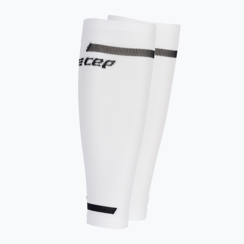 Men's calf compression bands CEP The run 4.0 white