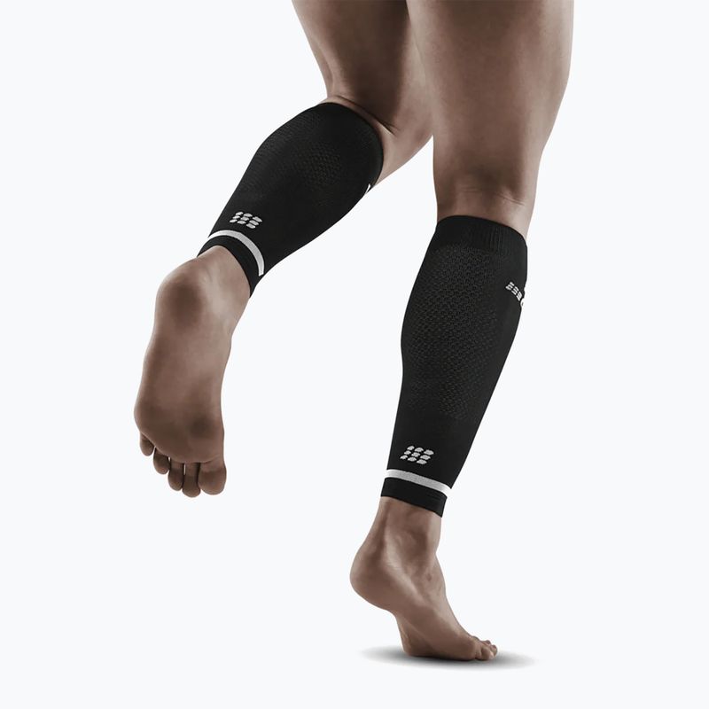 Men's calf compression bands CEP The run 4.0 black 5