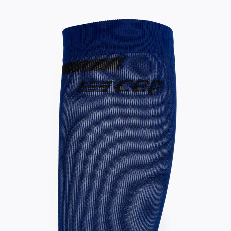 Men's calf compression bands CEP The run 4.0 blue 3