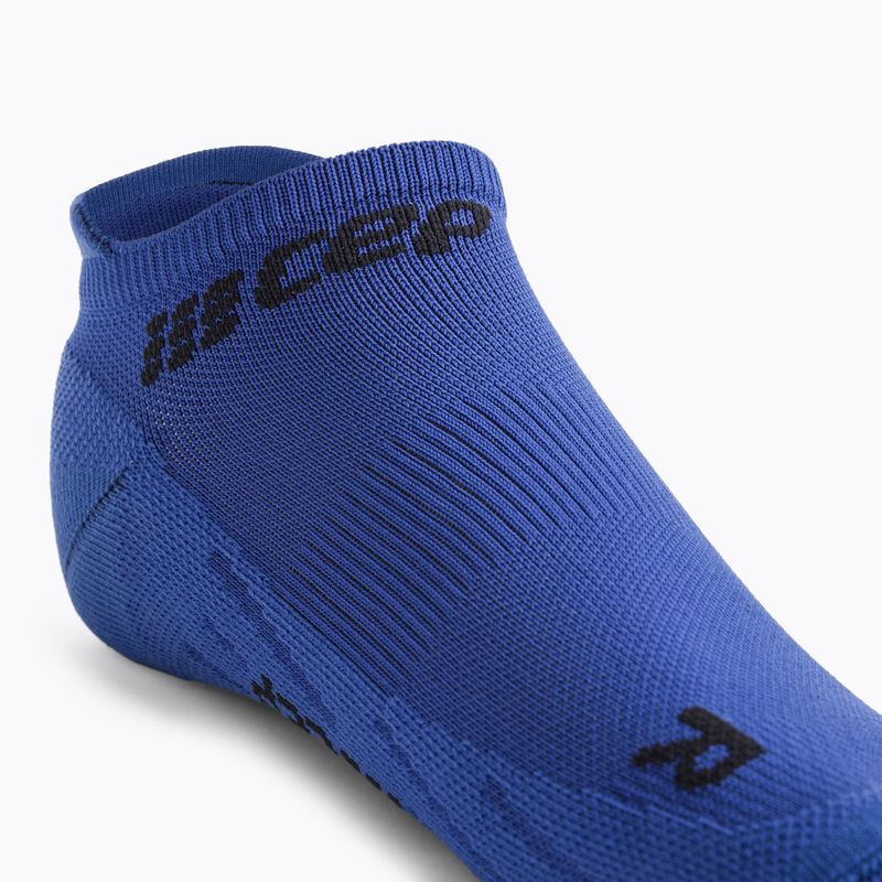 CEP Men's Compression Running Socks 4.0 No Show blue 4