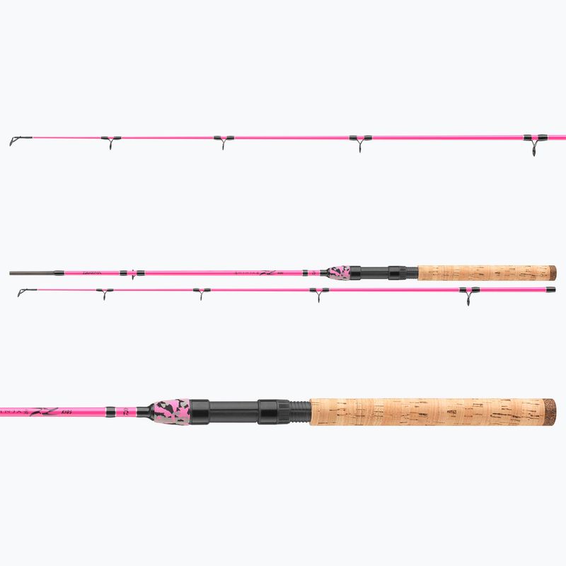 Daiwa Ninja X Kids spinning rod pink