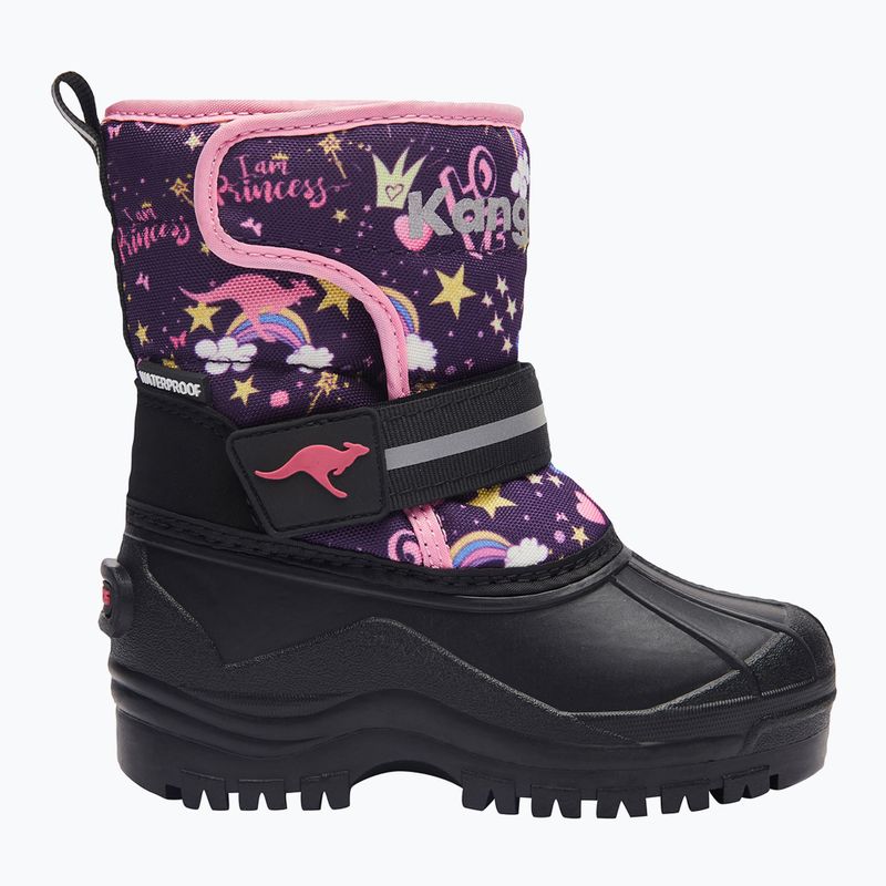 Kangaroos K-Shell II children's snow boots purple / princess 8